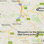 Map of Ear Wax Removal Micro Suction London Clinic Locations. Information On Where To Get Microsuction In London And Details Of Where To Get Ear Wax Removal London
